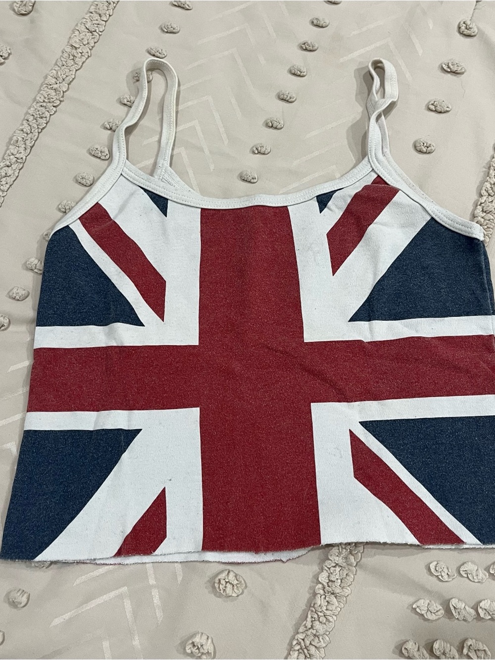 Brandy Melville Union Jack Tank